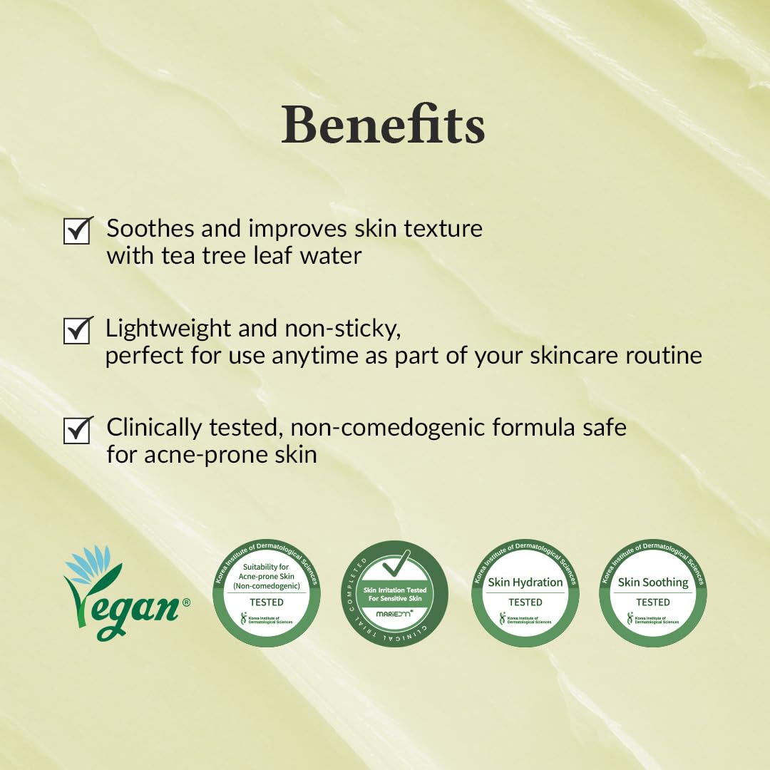 Dr.Althea 345 Relief Cream | Moisturizer for Soothing Recovery and Blemish Care with Tea Tree Leaf Water & Niacinamide | Korean Vegan Skin Care for All Skin Types, 1.69 Fl Oz (Ver.2 - Pack of 1)