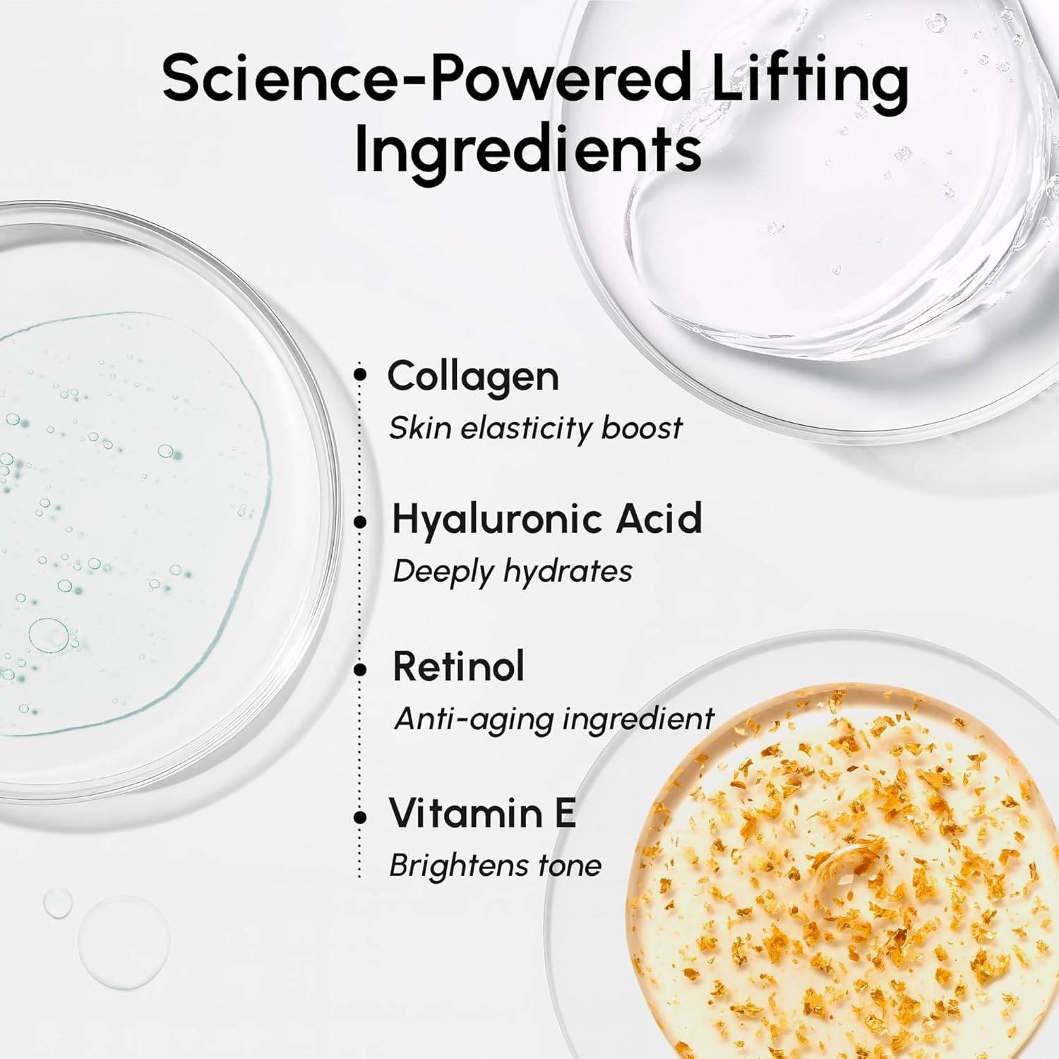 MAREE V Line Lifting Mask with 24K Gold – Deep Collagen Face Mask for Women – Jawline Shaper Mask with Retinol & Hyaluronic Acid – Neck Tightening & Firming - Double Chin Strap for Face Lift