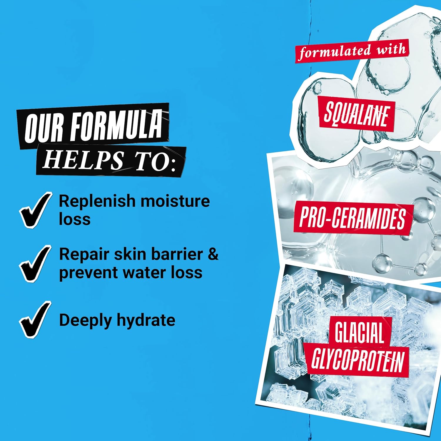 Kiehl's Ultra Facial Cream, with 4.5% Squalane to Strengthen Skin's Moisture Barrier, Skin Feels Softer and Smoother, Long-Lasting Hydration, Easy and Fast-Absorbing, Suitable for All Skin Types