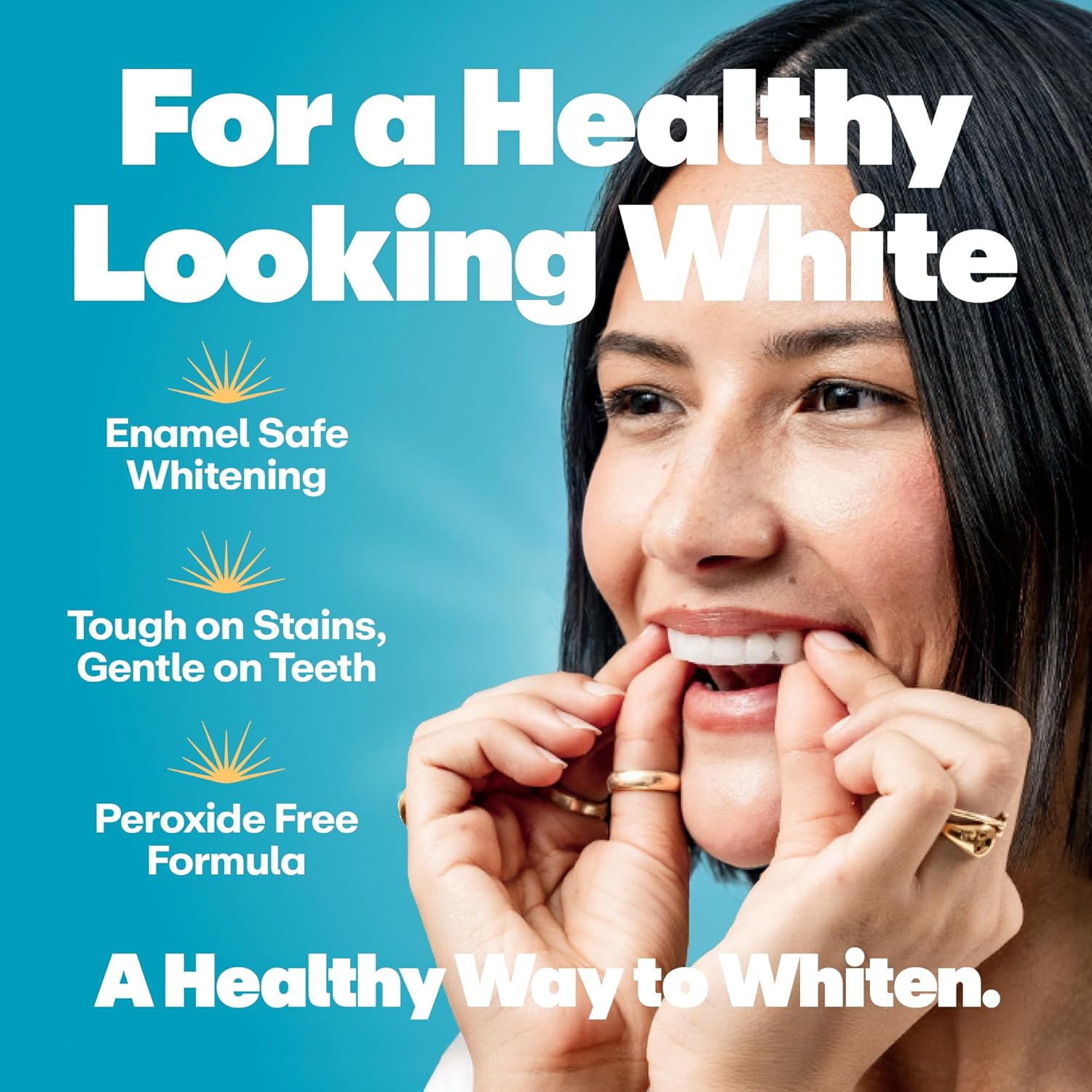 Lumineux Teeth Whitening Strips Kit - 9 Treatments - Peroxide Free - Enamel Safe for Whiter Teeth - Whitening Without The Sensitivity - Dentist Formulated - Sensitivity Free